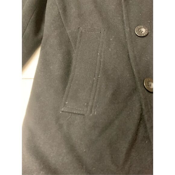 Mens CHAPS PeaCoat - Picture 2 of 12